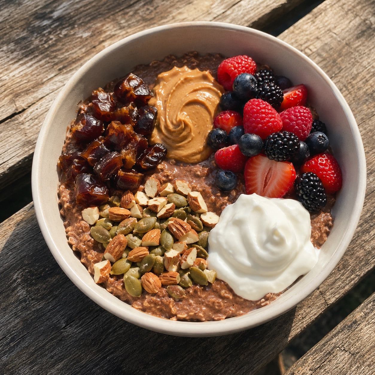 Chocolate Bircher Bowl